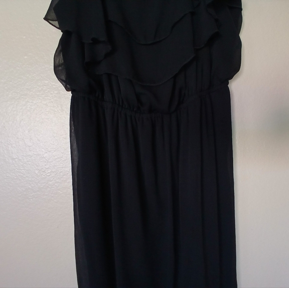 Women's Unbranded Black Sheer 90's Vintage Mesh Sleeveless Dress - Picture 8 of 16